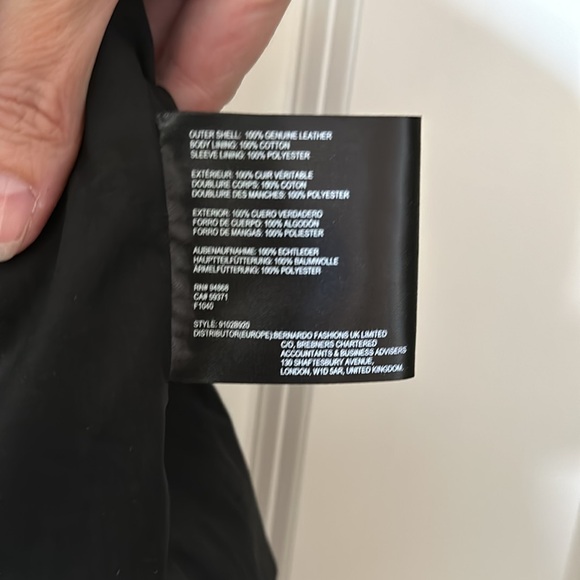 NWOT Bernardo Leather Jacket - Picture 8 of 13